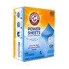 Arm & Hammer Power Sheets Laundry Detergent, Fresh Breeze Scent,