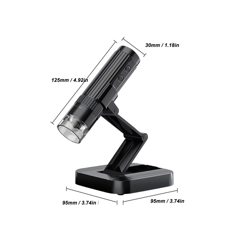 50X to 1000X 1080P HD WiFi Portable Handheld Digital Microscope