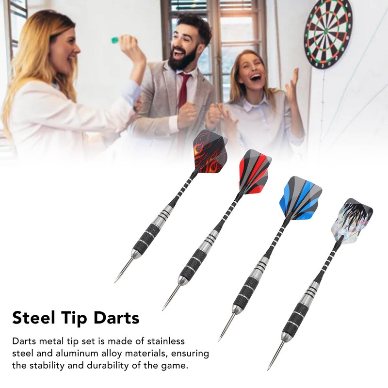 Steel Tip Darts Set Darts Metal Tip Set for Indoor