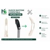 Lid Handle Front Plastic White Compatible with Vorwerk Kobold VK200