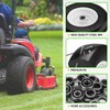 2PCS 13x5.00-6 Flat Free Tire and Wheel with 1/2" &