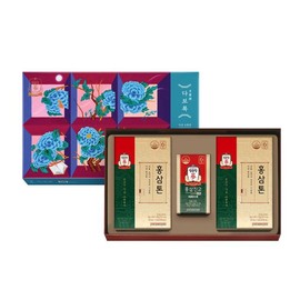 Jenggwanjang [Jeongmol] Daborok Relaxation Yeo (10 Packs of Red Ginseng Tone, 10 Packs of Red Ginseng Tonic)