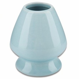 Matcha Tea Whisk Holder, Ceramic Chasen Stand Matcha Whisk Holder Traditional Matcha Tea Chasen Holder Tea Set Accessories For Bamboo Matcha Chasen (blue)