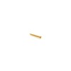 Design61 Round Head Nails 1.0 x 12 mm Brass Plated