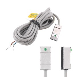 CUZRSIEYI CS1-G CS1-U CS1-F Metal Magnetic Reed Sensor Switch Air Pneumatic Cylinder CS1-J CS1-S Proximity Switch DC/AC Two-Wire NO 100mA(CS1-G,AC DC 2 WIRES-1PC)