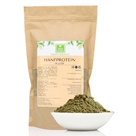 Hemp Protein Powder 1 kg of Green Essence - Protein Powder Vegan - Hemp Seed Powder - Hemp Protein Powder Vegan - Vegetable Protein Powder