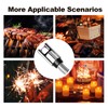 2-Pack Plasma Arc Lighters – Rechargeable USB Candle Lighters with