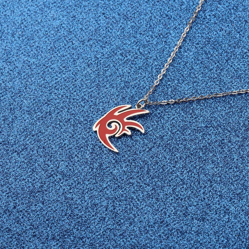 WUSUANED Shadw Necklace Game Inspired Necklace Hedgehog Game Lover Gift