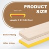 PATIKIL 3/8 Inch x 10 Feet U Shape Edge Banding,