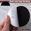 LEONTOOL Sanding Discs 3 Inch 100 Grit Hook and Loop