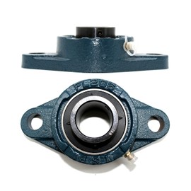 DOJA Barcelona Flange Bearing UCFL 204 Ball Bearing 20 mm Inner Diameter Flange Bearing Housing Bearing Pillow Block Bearing for Shaft: Linear Bearing Axle, 3D Printer Tools Slide Bearing, Bearing