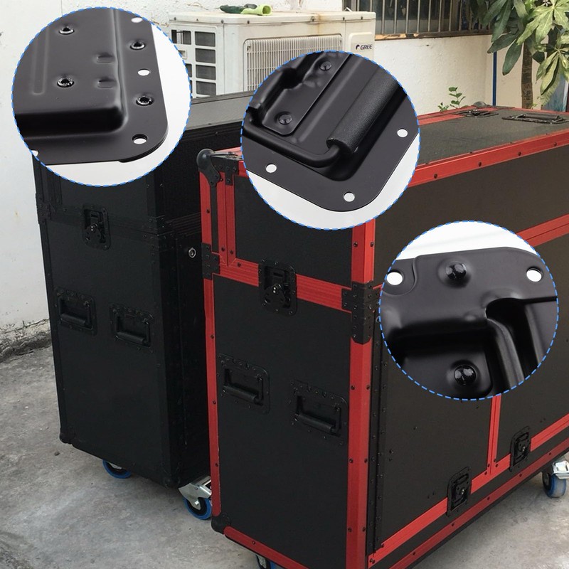 MY MIRONEY Set of 2 Spring Loaded Recessed Handles Heavy