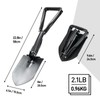 Folding Shovel 58 cm Outdoor German Army Original Folding Shovel