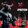 Creatina Monohidratada 1kg Bull Protein 200servicios Sabores