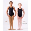 Silky Dance High Perf Convertible Ballet Tights For Girls, Pink,