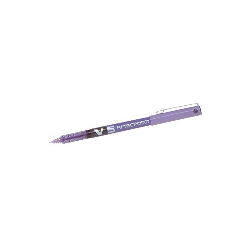 Pilot 100101208 - V5 Violet Hi Tec Liquid Rollerball 0.5mm