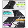 AOY Men's Cycling Gloves, Thermal Gloves, 2 Finger Outdoors Design,