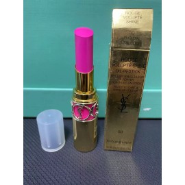 Yves Saint Laurent YSL Rouge Volupte Shine Lipstick 50 Fuchsia Stiletto CLEARCAP