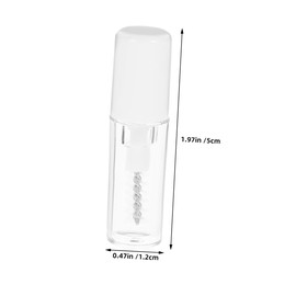 2Pcs Clear Eyebrow Gel Brow Mascara Sweatproof Humidity Resistant Formula for Hold Enhanced Definition for Styled Eyebrows