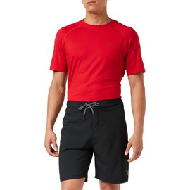 Hurley MBS0011000H01036IN One & Only Solid 20" Boardshorts Black 36 Black 36IN