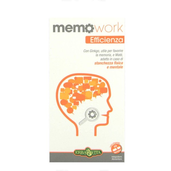 ERBA VITA MEMO WORK 30CAPSULES