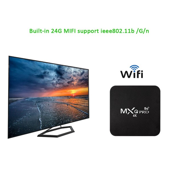 Mignova Smart TV Box MXQ PRO TV Box 4K Ultra