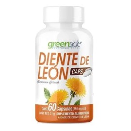 Greenside Diente De Leon 21g, 60 Capsulas Sfn Sabor Sin Sabor