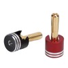 Heatsink Bullet Plug Grip Aluminium Alloy and Copper Banana Plug