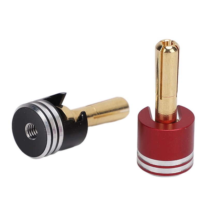 Heatsink Bullet Plug Grip Aluminium Alloy and Copper Banana Plug