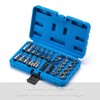 CASOMAN 34 Pieces 3/8-Inch Drive Torx Bit Socket and E-Torx