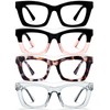 CCVOO +1.75 Stylish Reading Glasses for Women, Eyeglasses, Blue Light
