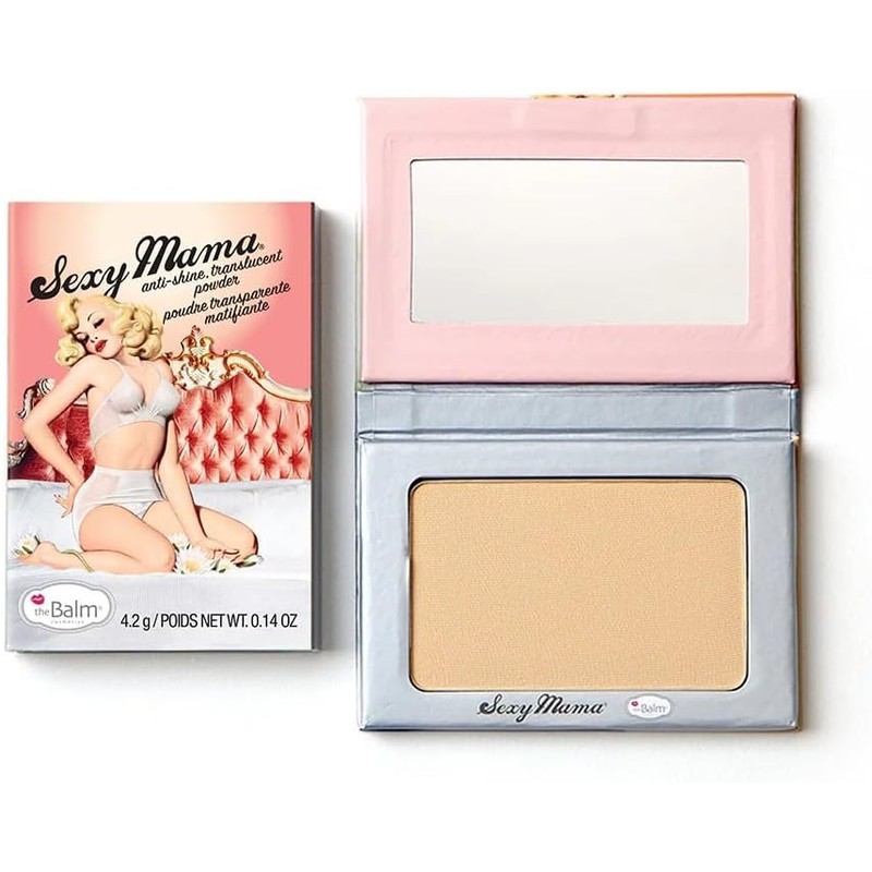 Sexy Mama Anti-Shine Translucent Powder by the Balm for Women