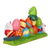 Easter Eggs Bunny Ornament Waterproof Resin Eggs Bunny Centerpiece Adorable