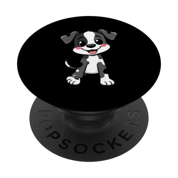 Niedlicher Cartoon-Welpe PopSockets Klebender PopGrip