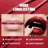 FOCALLURE Metallic Liquid Lipstick,Non Stick Cup Lip Gloss,High Impact Lip