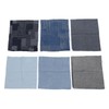 Tomotato Water-soluble embroidery patterns, Sashiko Stitch embroidery paper, 6 pieces