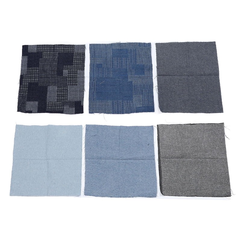 Tomotato Water-soluble embroidery patterns, Sashiko Stitch embroidery paper, 6 pieces