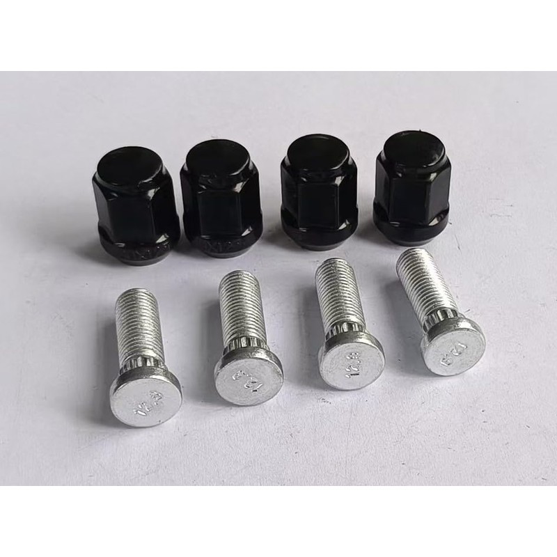 WANTONE RACING Wheel Stud and Black Nut Kit 85-1080 Replacement