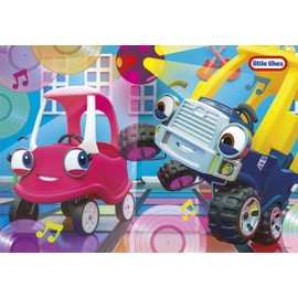 Clementoni 24790 Supercolor Little Tikes-2 X 20-Piece Jigsaw Puzzle for Kids Age 3, Multicoloured