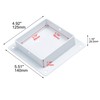 Aiwaiufu Birdhouse Mounting Bracket for 4x4 Wood Post, White, Metal