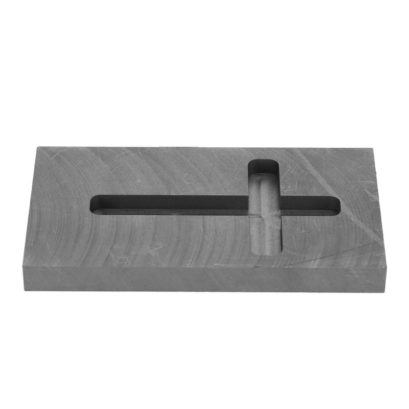 Cross Graphite Ingot Mold High Purity Prevent Corrosion Metal Casting
