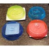 Rock 4 Pack of Microwave Plate Bowl Splatter Cover. Keep