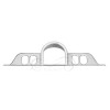 Unbranded For Harley 96-13 Electra Tri Street Glide FLHX Chrome