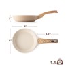 SENSARTE Ceramic Nonstick Frying Pan Skillet 8Inch Non Stick Omelette
