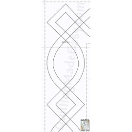 Borders Made Easy 5 Inch Border Pattern 26 Feet #112 by Borders Made Easy