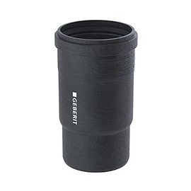 Geberit Silent-Pro Sleeve, DN 90, Black, Polypropylene (PP), Water Drain Pipe, High Sound Insulating, -10 to +40 °C, 0.1 kg, Pack of 1