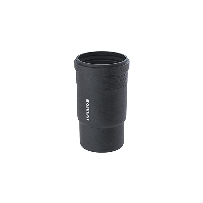 Geberit Silent-Pro Sleeve, DN 90, Black, Polypropylene (PP), Water Drain