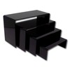EPOSGEAR Nesting Plinths Clear or Coloured Acrylic Plastic Retail Riser
