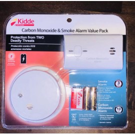 KIDDE CARBON MONOXIDE & 💭 SMOKE ALARM 🚨Value Pack! NEW!