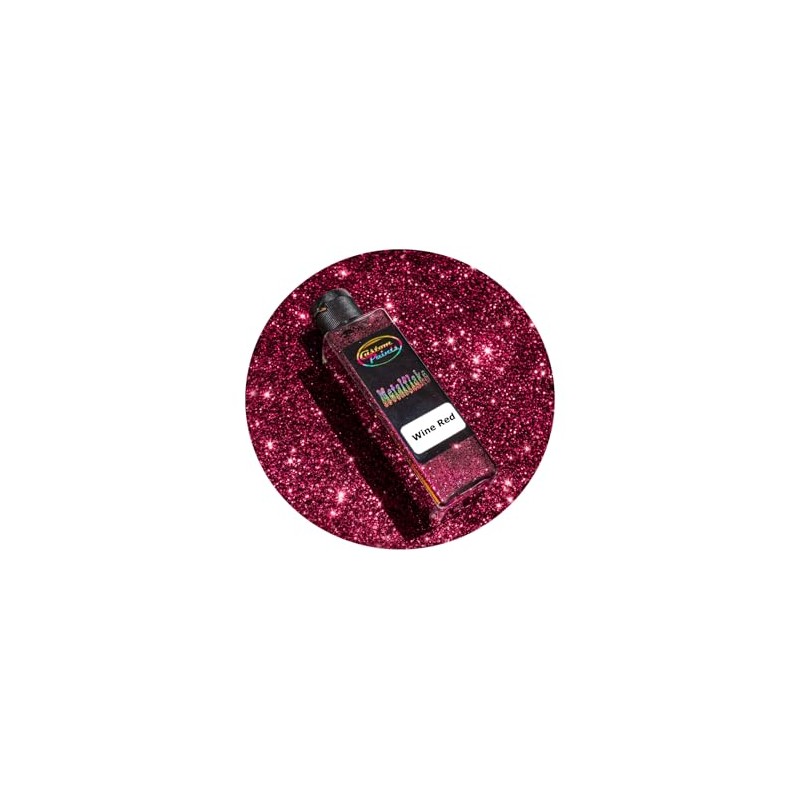 Specialist Paints 2oz of Metal Flake Wine Red - Large
